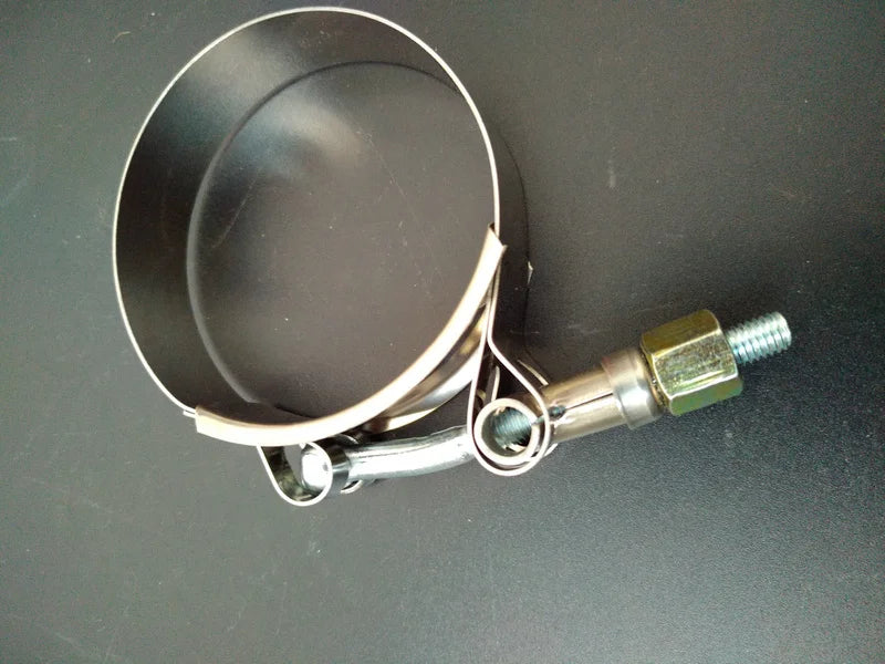 51mm/57mm/63mm/76mm Stainless Steel T-Bolt Clamps Turbo Silicone Hose Pipe Coupler Intake Intercooler 2"/2.25"/2.5"/3"