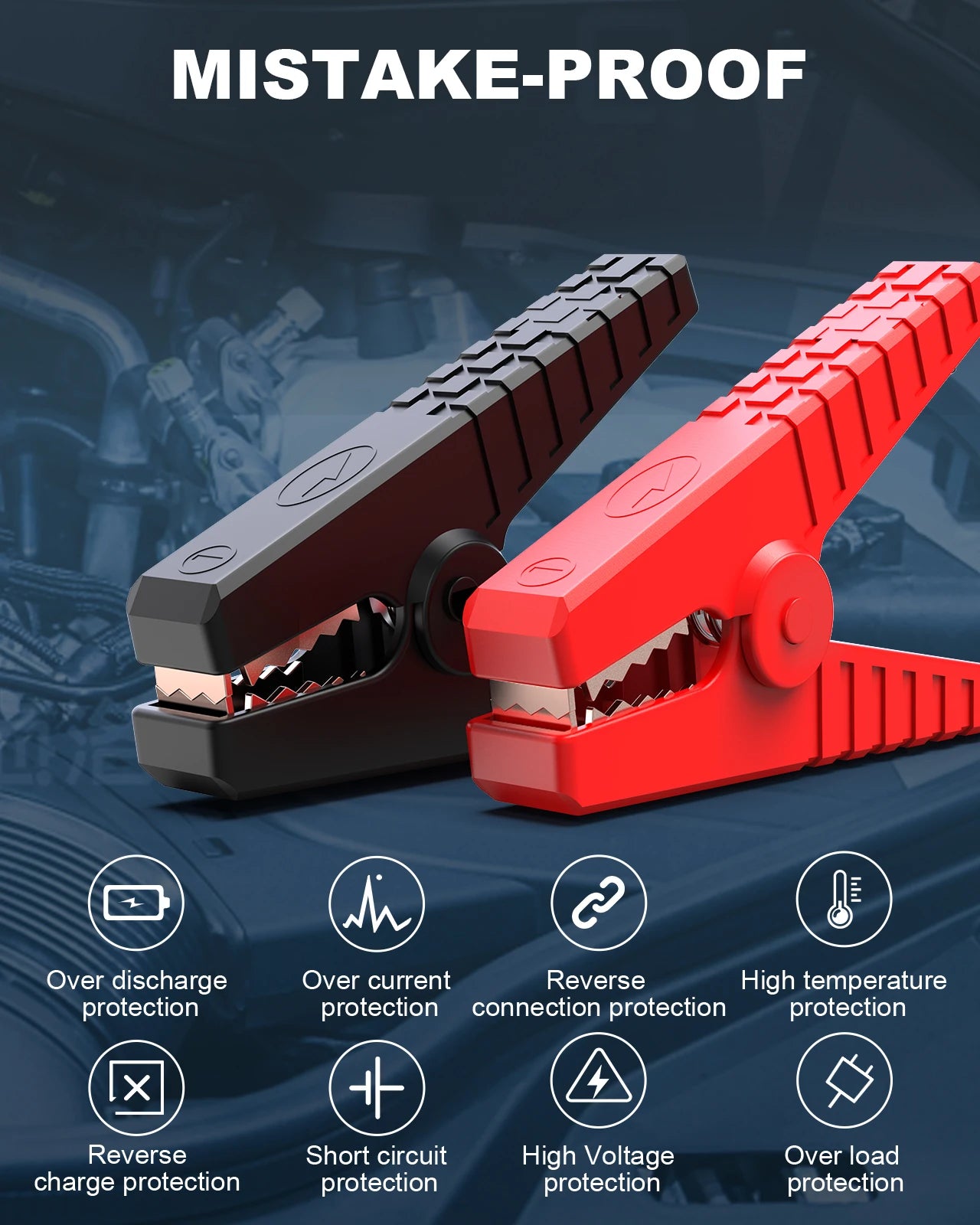 Buture 5 in 1 Car Jump Start Air Compressor 26800mAh Power Bank Portable Battery Booster Digital Tire Inflator with 160W DC Out