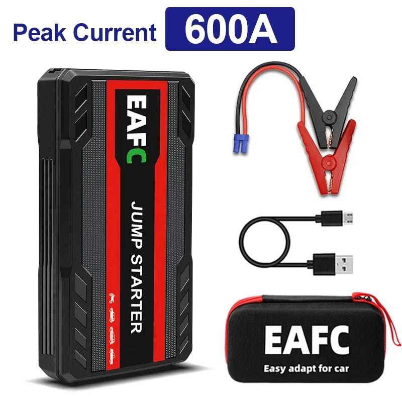 Car Jump Starter Battery Power Bank 2000A/1200A for Petrol Diesel Car Starter Portable Emergency Booster 12V Starting Device