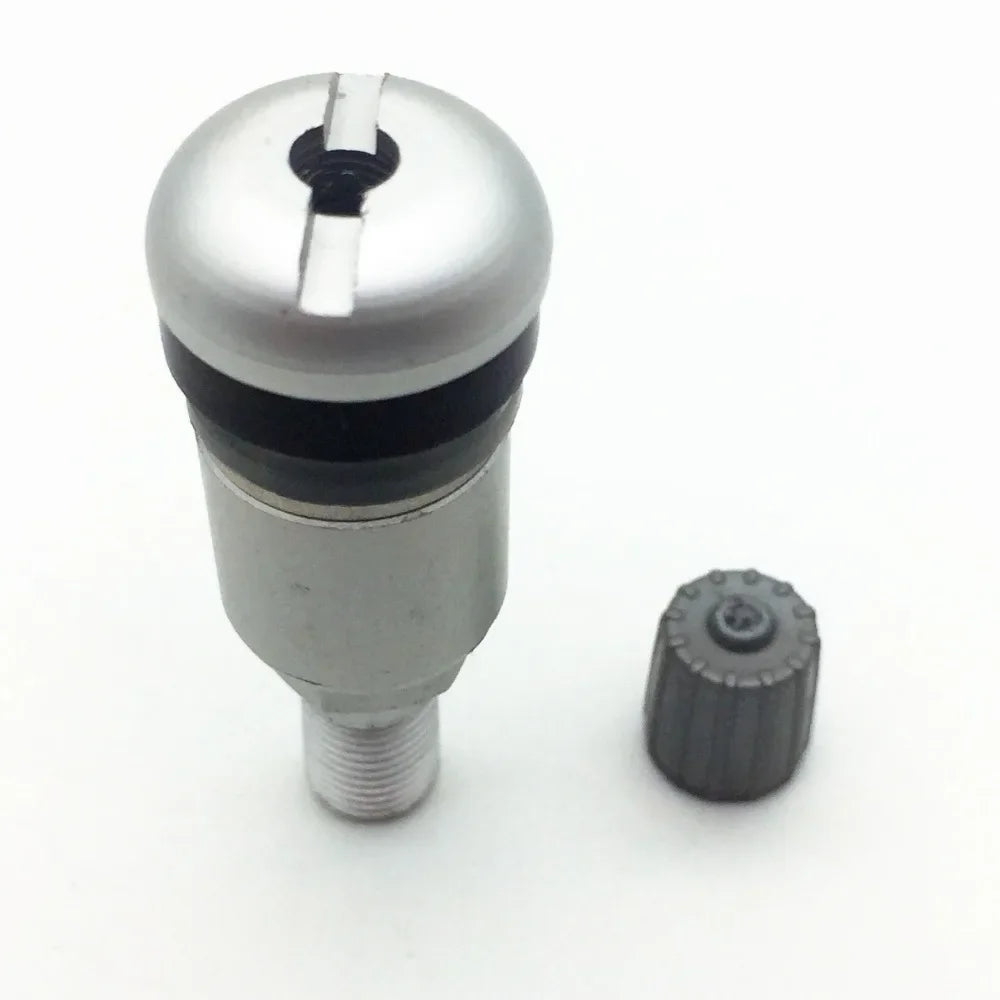 Pack of 50 Professional Aluminum Alloy Stem Tire Valve Tyre Valve For Passenger Cars MS525AL Fitting Most Cars