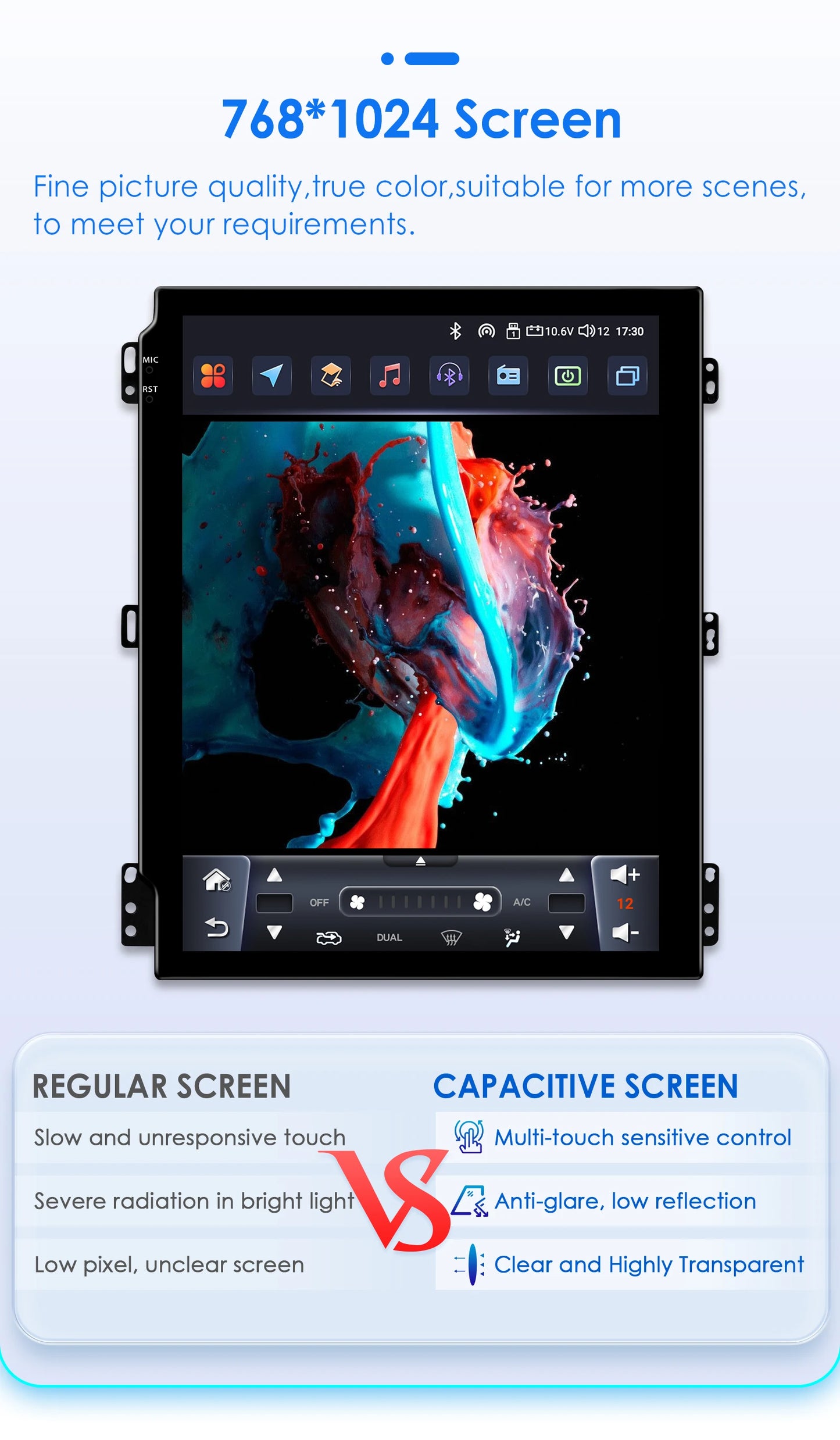 9.7"carplay android 13 auto car radio for Ford Mondeo mk4 Galaxy A/C 2011-2013 Autoradio Multimedia player GPS Stereo 4G SWC RDS