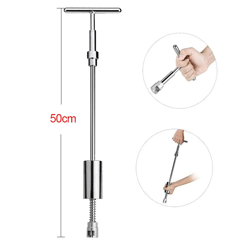 Car Dent Removal Puller Tools Auto Body Paintless Repair Kit Metal Reverse Hammer Suction Cup Garage Workshop Hand Tools