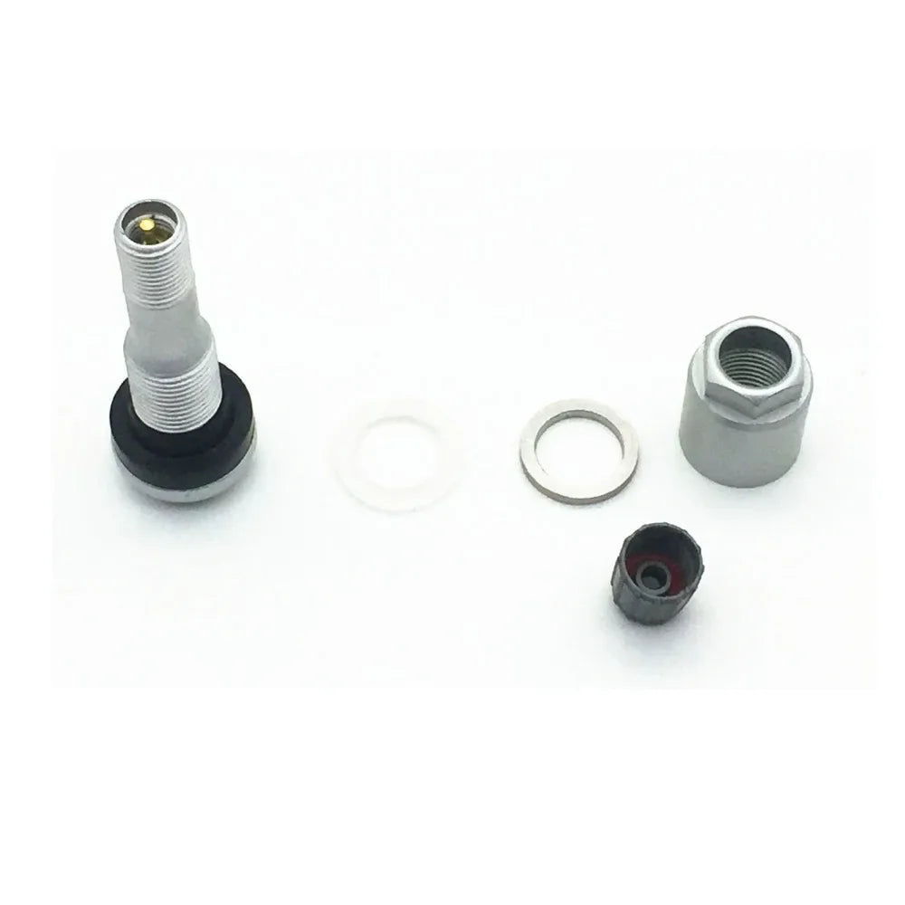 Pack of 50 Professional Aluminum Alloy Stem Tire Valve Tyre Valve For Passenger Cars MS525AL Fitting Most Cars