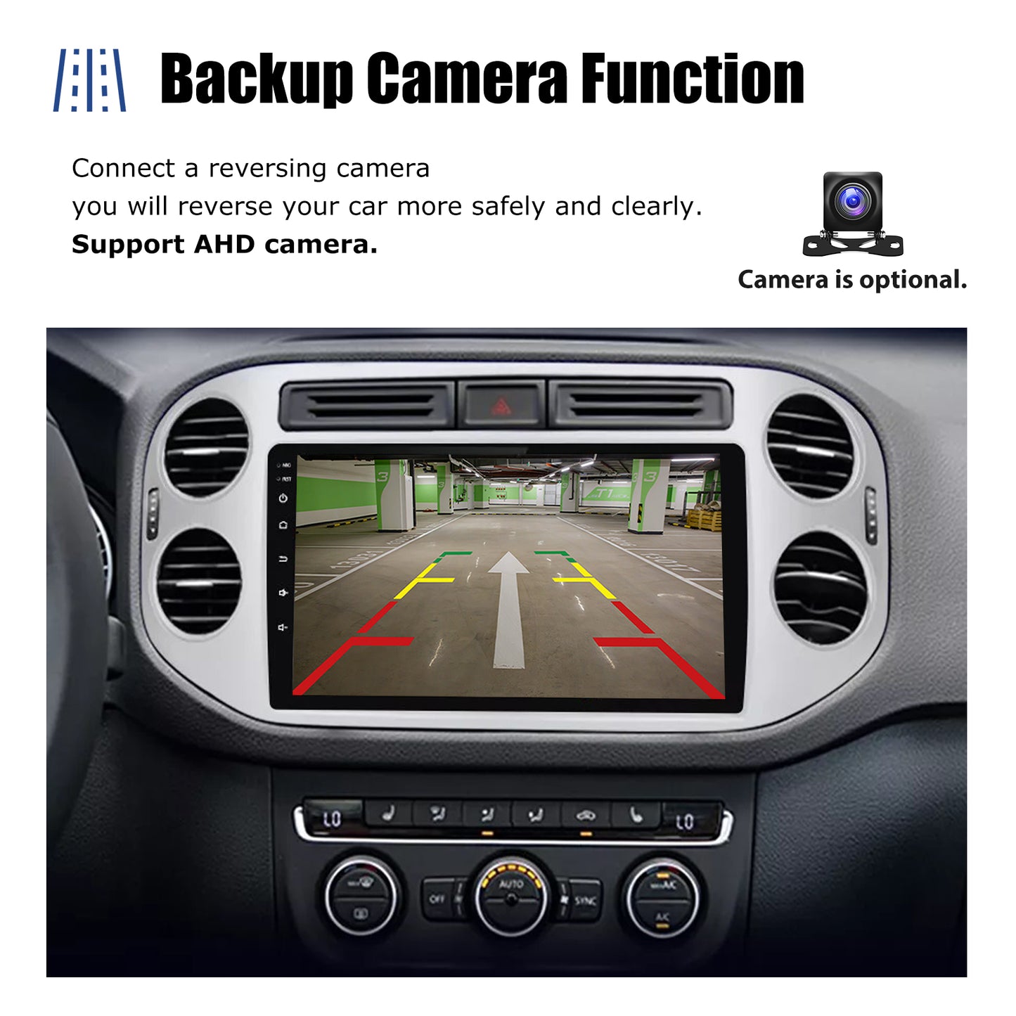 ESSGOO 9" Wireless CarPlay Android 14 Car Stereo Radio For Volkswagen VW Tiguan 5N 2007-2016 VW Golf Plus 2004-2013 GPS Nav wifi