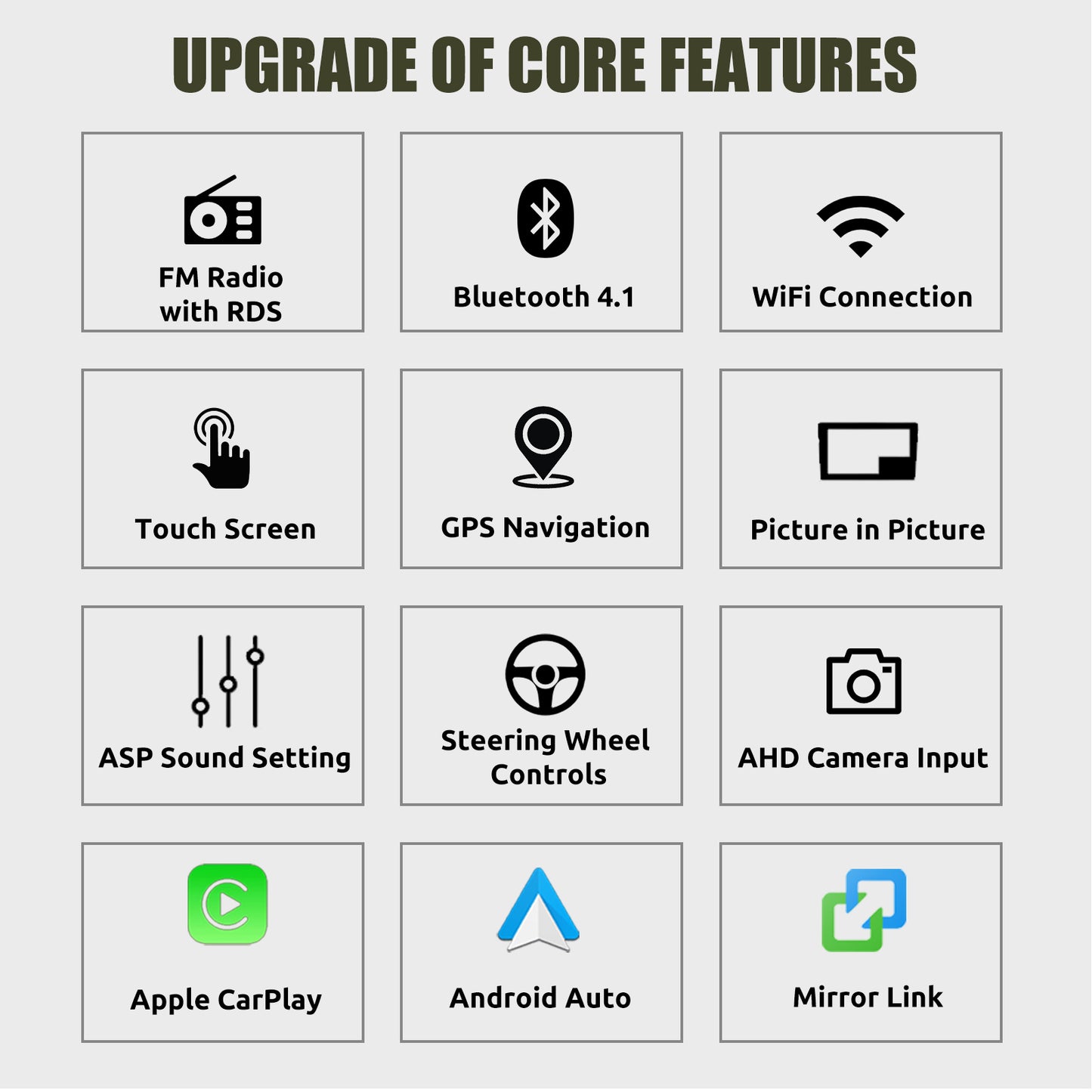ESSGOO 9" Wireless CarPlay Android 14 Car Stereo Radio For Volkswagen VW Tiguan 5N 2007-2016 VW Golf Plus 2004-2013 GPS Nav wifi